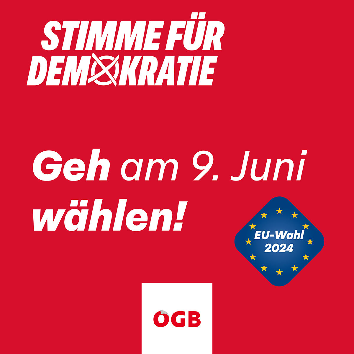 OEGB_EU-Wahl_Stimme fuer Demokratie_SoMe_1zu1